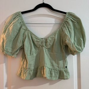 Roxy Life Mirage Crop Blouse